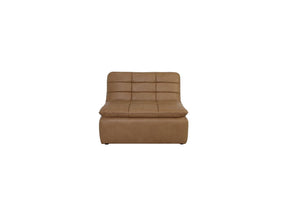 Lino Tan Leather Slipper Chair by Moe's Home at Eve Furniture