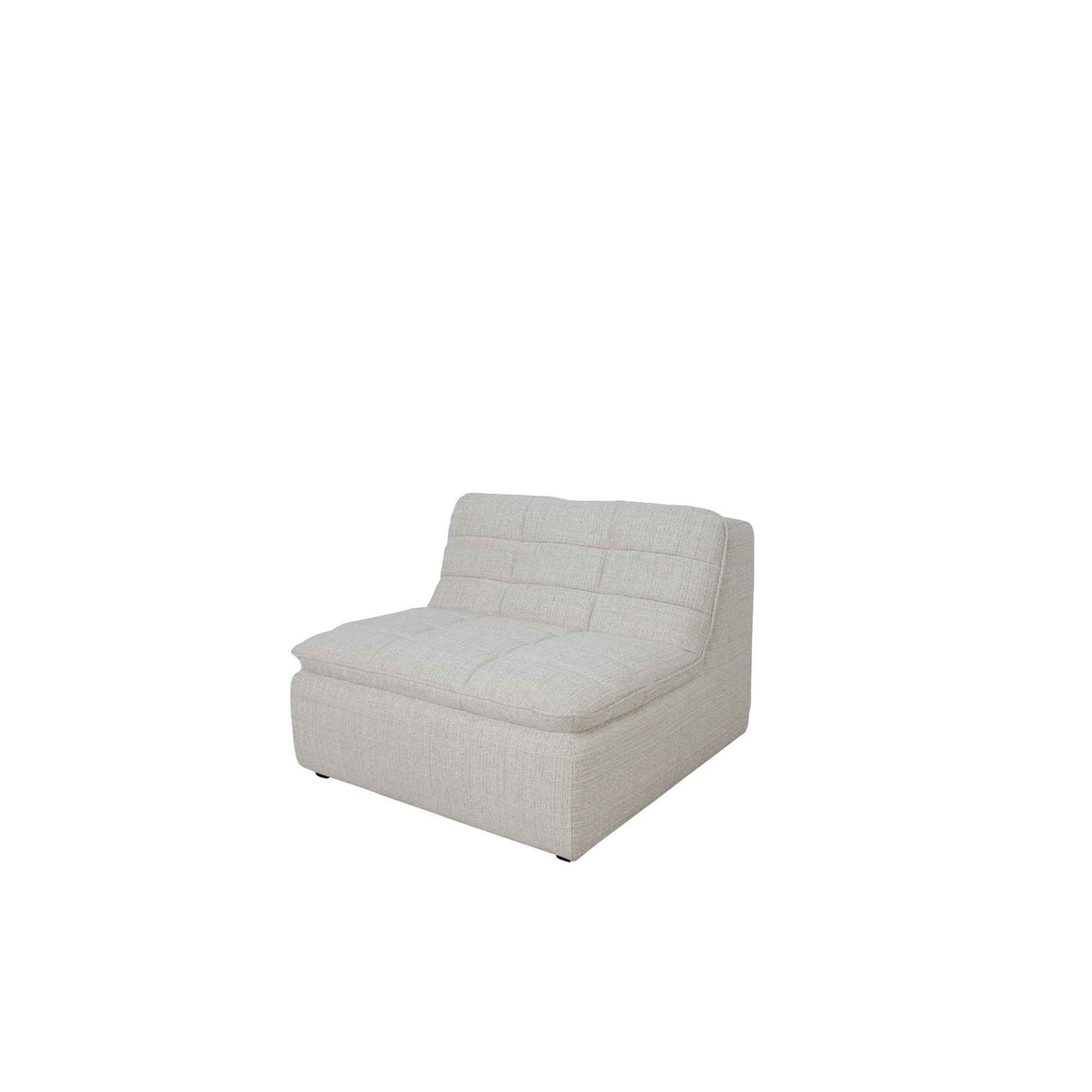 Lino Textured Oat Slipper Chair by Moe's Home at Eve Furniture