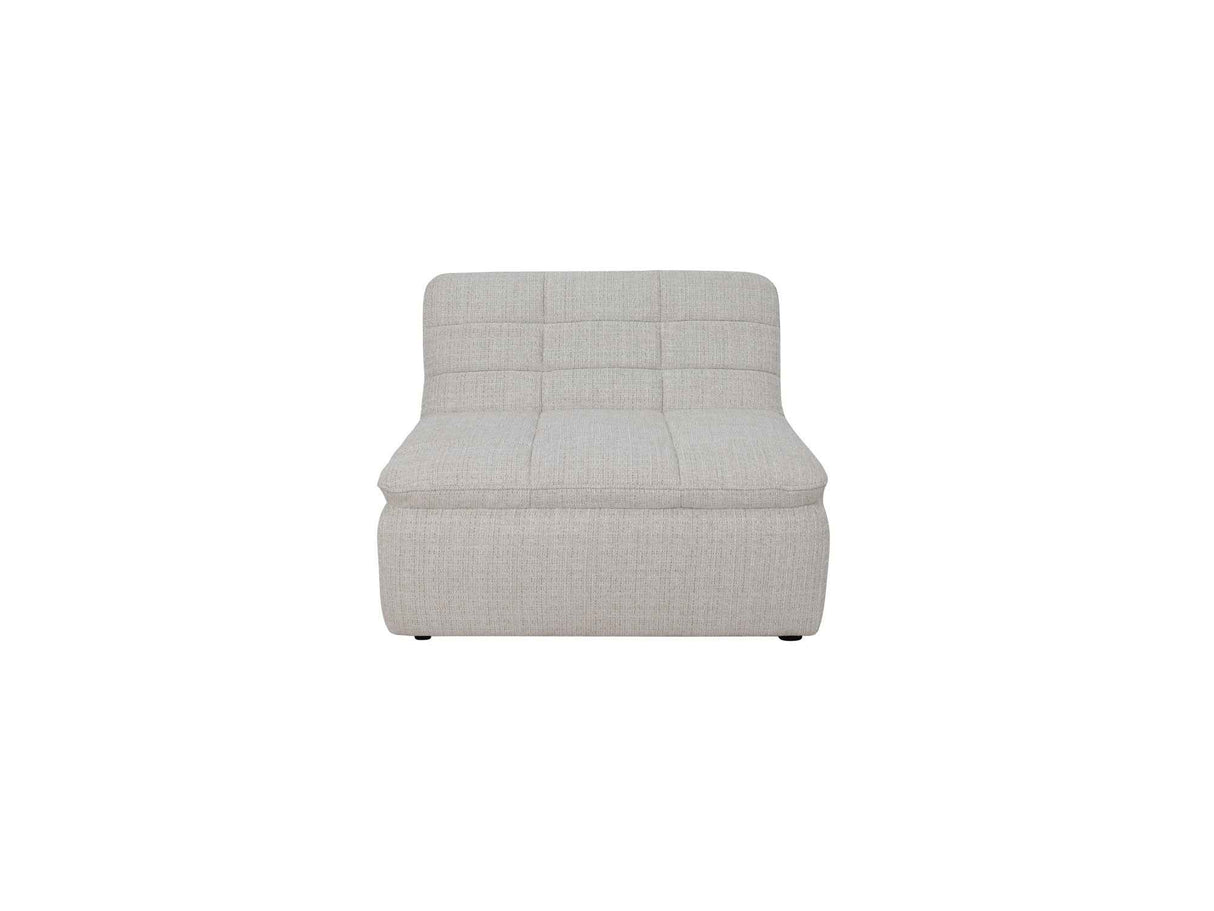 Lino Textured Oat Slipper Chair by Moe's Home at Eve Furniture