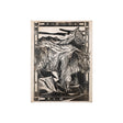 Linocut I (Ram) by Mercana Studio a Hand Embellished Textured Canvas by Mercana at Eve Furniture