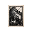 Linocut II (Goat) by Mercana Studio a Hand Embellished Textured Canvas by Mercana at Eve Furniture