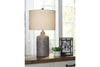 Linus Antique Black Table Lamp by Ashley at Eve Furniture