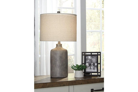 Linus Antique Black Table Lamp by Ashley at Eve Furniture