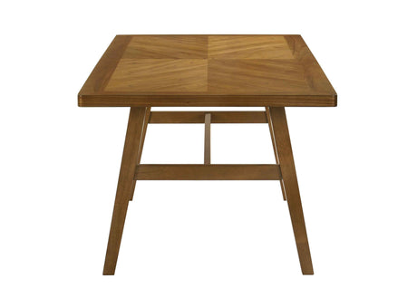 Linus Brown Dining Table by Crown Mark at Eve Furniture