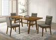 Linus Brown/Gray Dining Room Set by Crown Mark at Eve Furniture