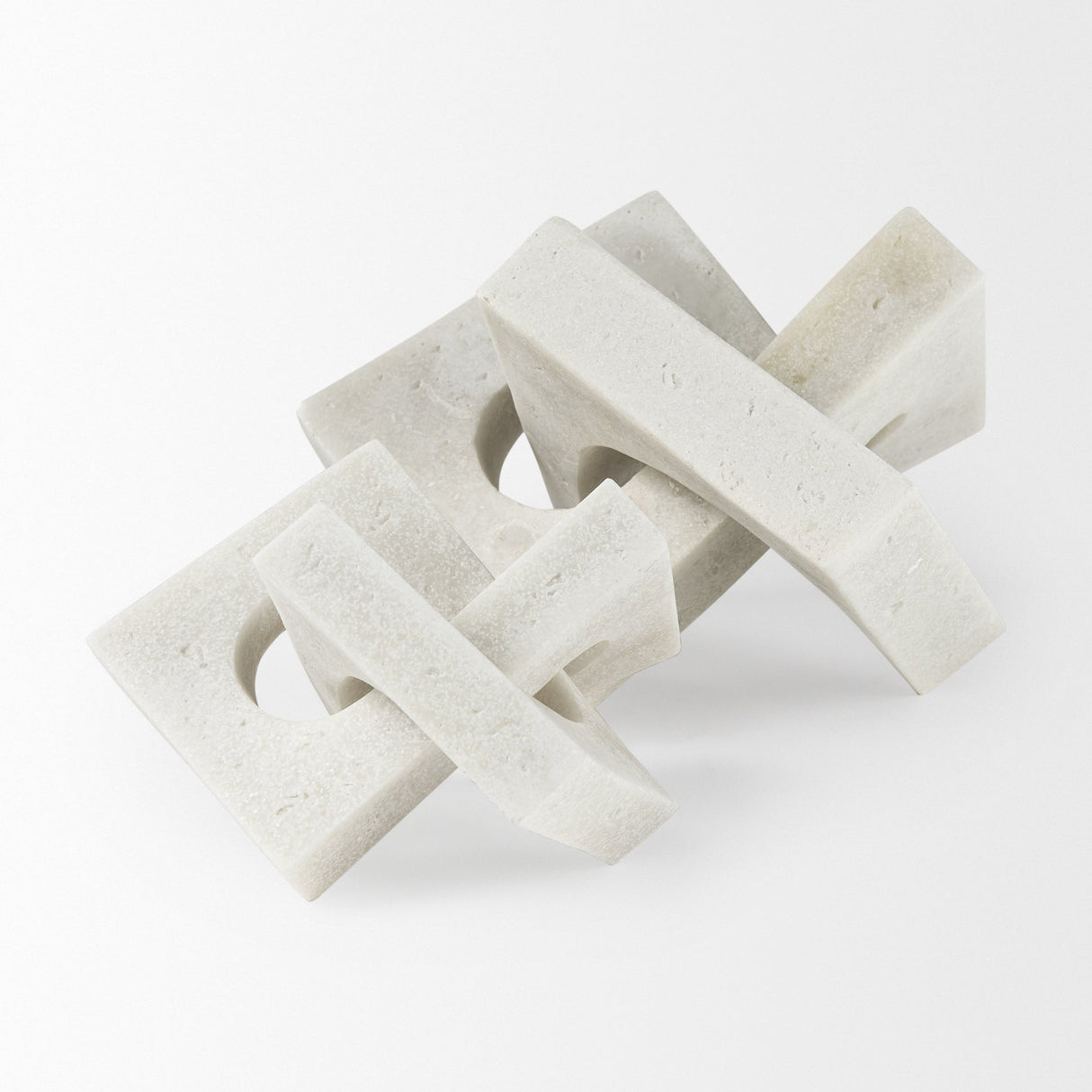 Linx Small Granite Resin Sculpture Decorative Object by Mercana at Eve Furniture