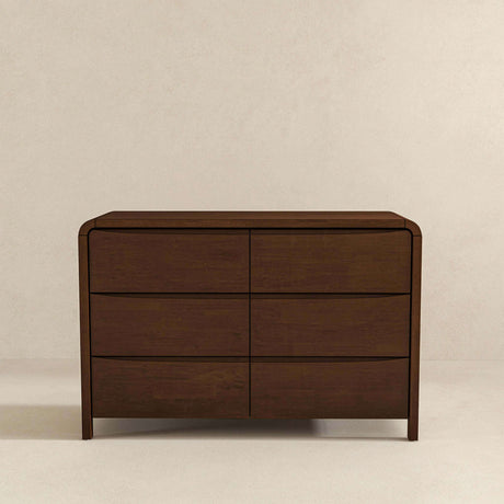 Lionel Mid Century Modern Solid Wood 6-Drawer Dresser by Ashcroft Imports at Eve Furniture