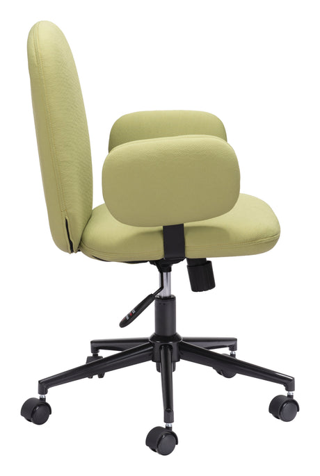 Lionel Olive Green Office Chair by Zuomod at Eve Furniture
