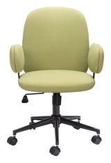 Lionel Olive Green Office Chair by Zuomod at Eve Furniture