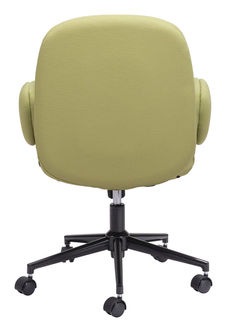 Lionel Olive Green Office Chair by Zuomod at Eve Furniture