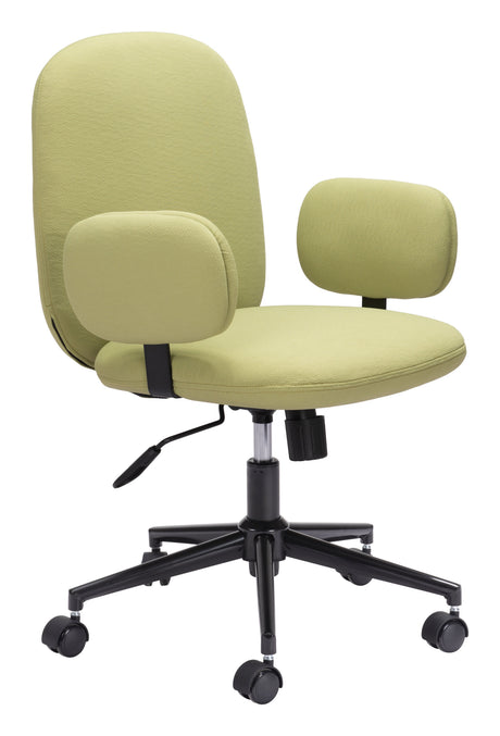 Lionel Olive Green Office Chair by Zuomod at Eve Furniture