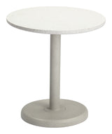 Liora White Outdoor Bistro Table by Zuomod at Eve Furniture