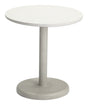 Liora White Outdoor Bistro Table by Zuomod at Eve Furniture