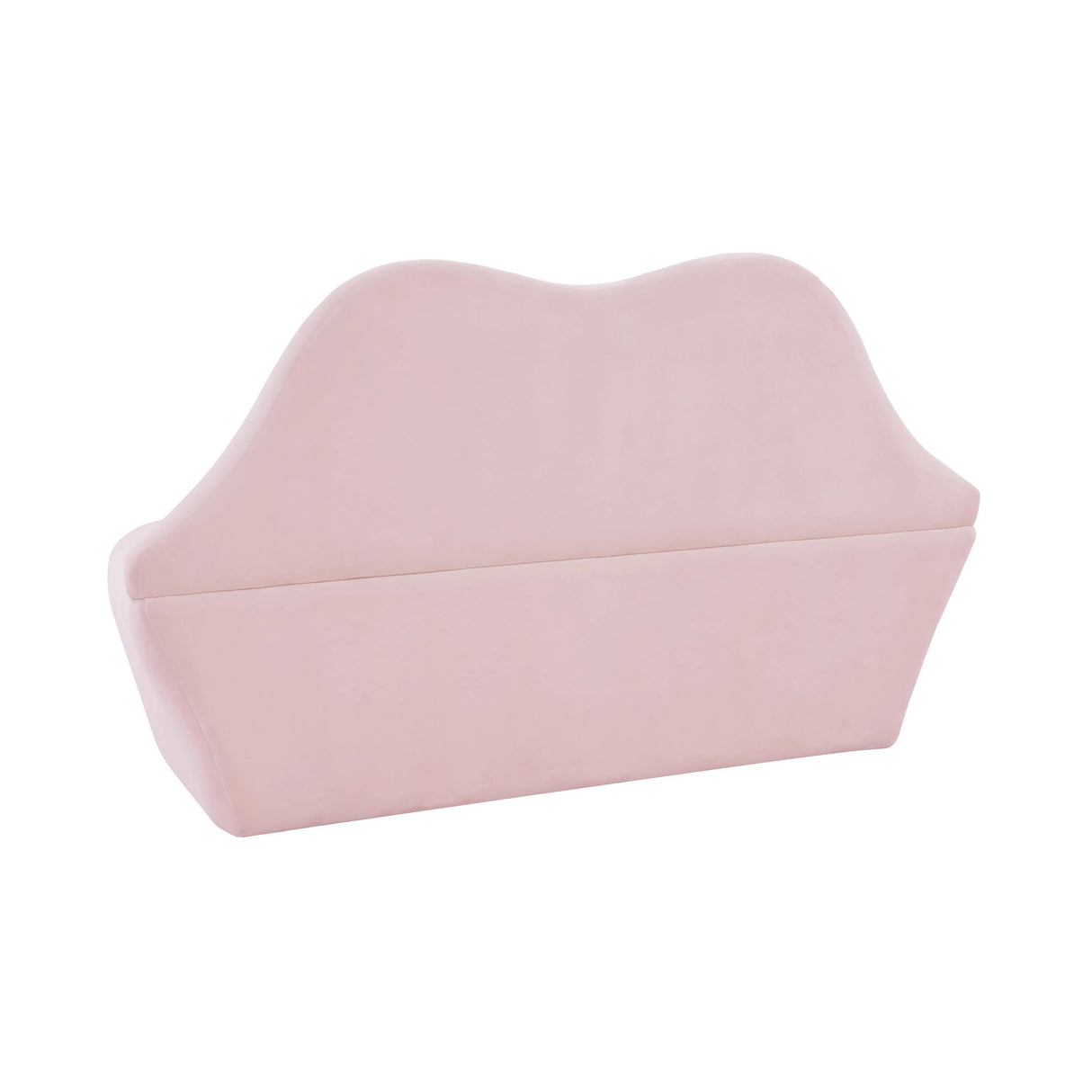 Lips Velvet Settee by TOV Furniture at Eve Furniture