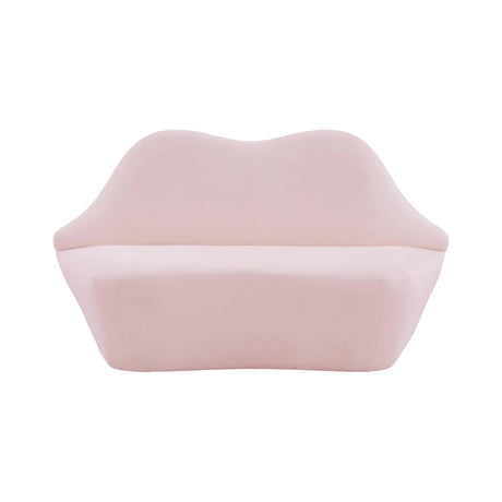 Lips Velvet Settee by TOV Furniture at Eve Furniture