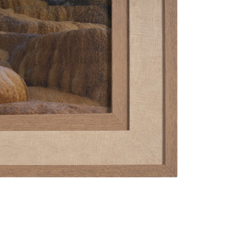 Liquid Travertine by Gary Blatter a Hand Embellished Framed Photo Art Print by Mercana at Eve Furniture