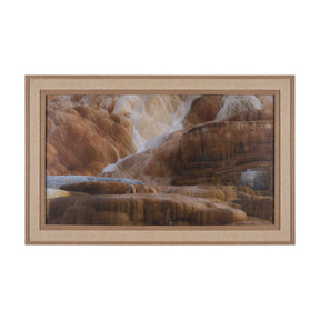 Liquid Travertine by Gary Blatter a Hand Embellished Framed Photo Art Print by Mercana at Eve Furniture