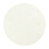 Lira Accent Table White & Gold by Zuomod at Eve Furniture