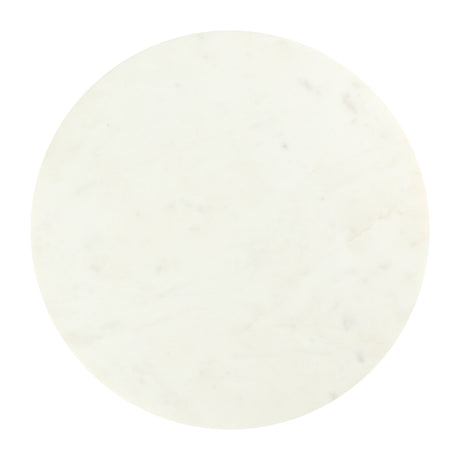 Lira Accent Table White & Gold by Zuomod at Eve Furniture
