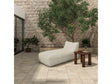 Lirio Cream Outdoor Chaise by Moe's Home at Eve Furniture