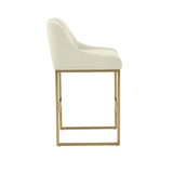 Lisa Pleated Velvet Counter Stool by Inspire Me! Home Decor by TOV Furniture at Eve Furniture
