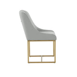 Lisa Pleated Velvet Dining Chair by Inspire Me! Home Decor by TOV Furniture at Eve Furniture