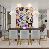 Lisa Pleated Velvet Dining Chair by Inspire Me! Home Decor by TOV Furniture at Eve Furniture