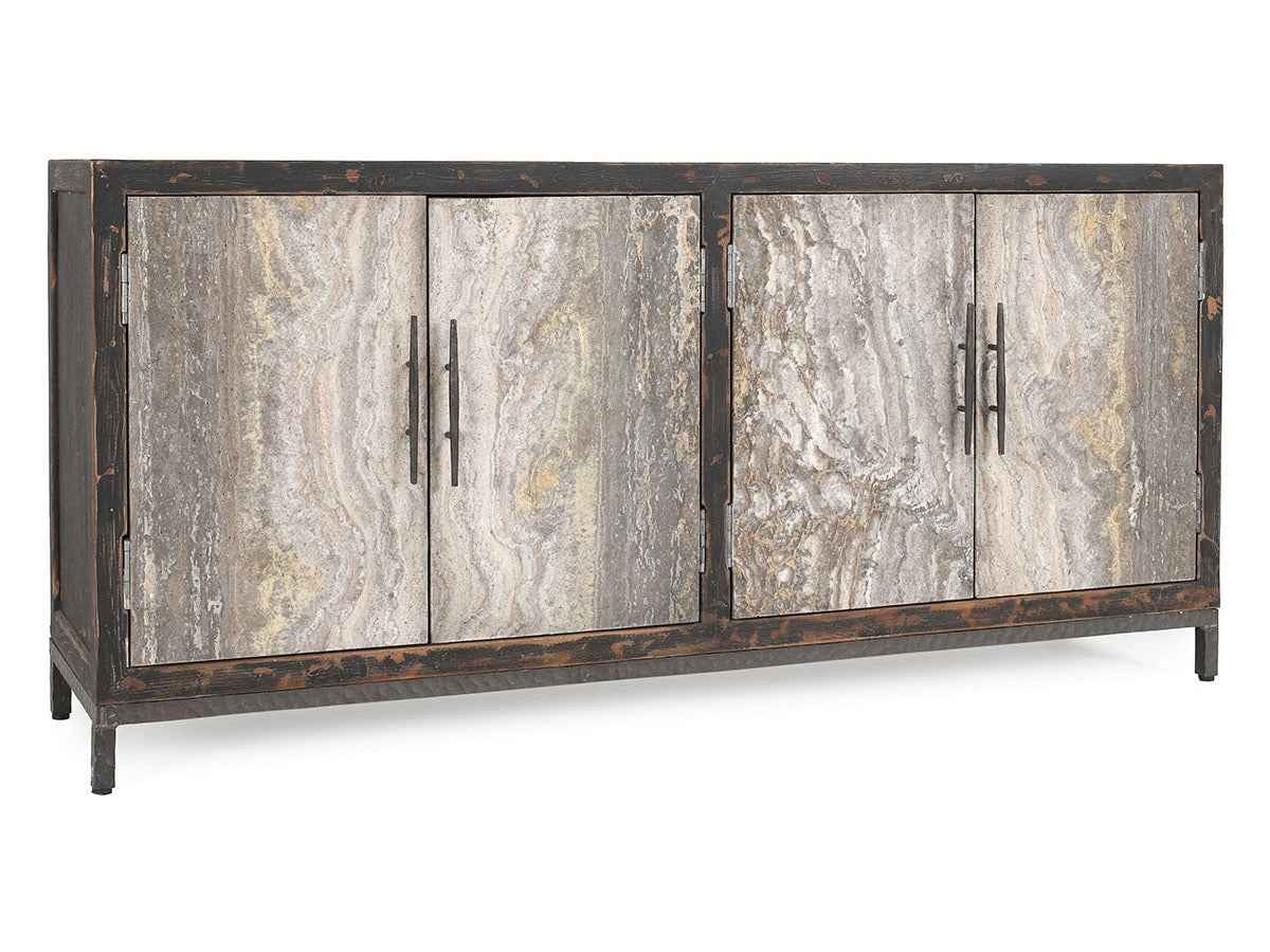 Lisbon Weathered Black Cabinet by Classic Home at Eve Furniture