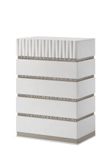 Lisbon White Platform Bedroom Set by New Era Innovations at Eve Furniture