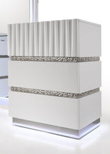 Lisbon White Vanity Set by New Era Innovations at Eve Furniture