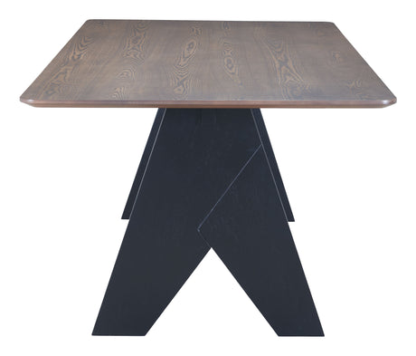 Lisse Espresso Rectangular Dining Table by Zuomod at Eve Furniture