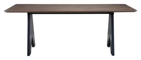 Lisse Espresso Rectangular Dining Table by Zuomod at Eve Furniture