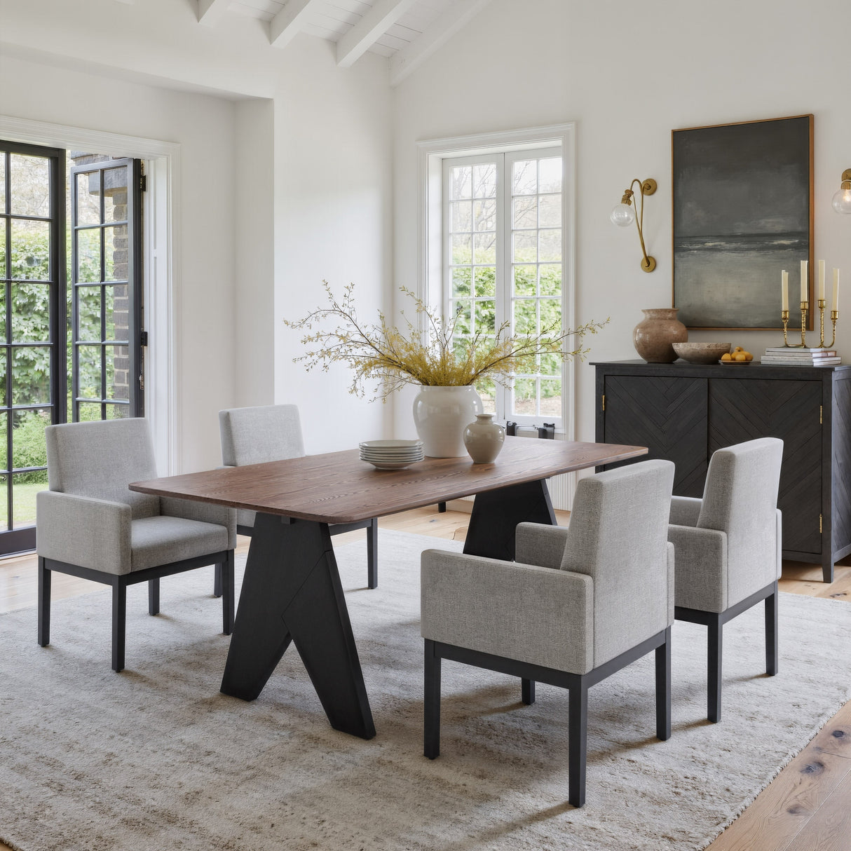 Lisse Espresso Rectangular Dining Table by Zuomod at Eve Furniture