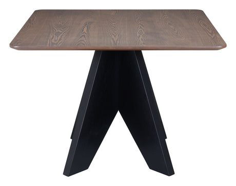 Lisse Espresso Square Dining Table by Zuomod at Eve Furniture