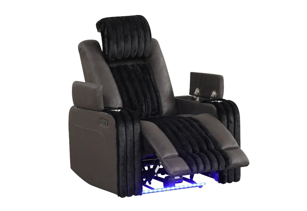 Lita Black Reclining Living Room Set by New Era Innovations at Eve Furniture
