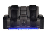 Lita Black Reclining Living Room Set by New Era Innovations at Eve Furniture