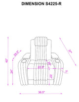 Lita Brown Reclining Living Room Set by New Era Innovations at Eve Furniture