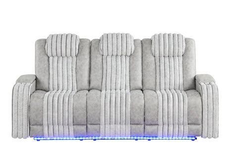 Lita Grey Reclining Living Room Set by New Era Innovations at Eve Furniture