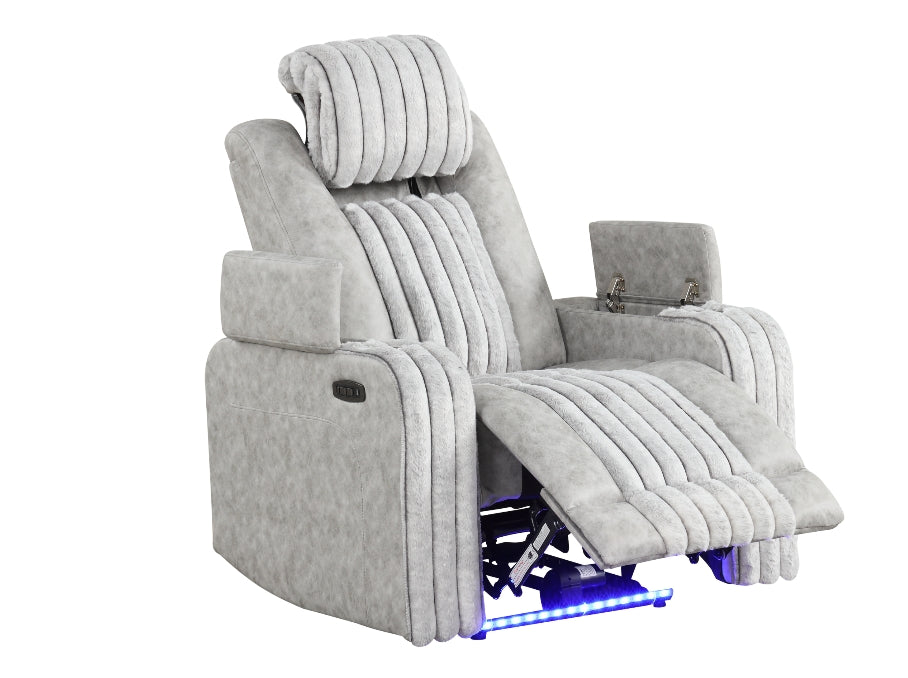 Lita Grey Reclining Living Room Set by New Era Innovations at Eve Furniture