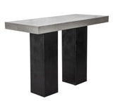 Lithic Outdoor Bar Table Dark Grey by Moe's Home at Eve Furniture