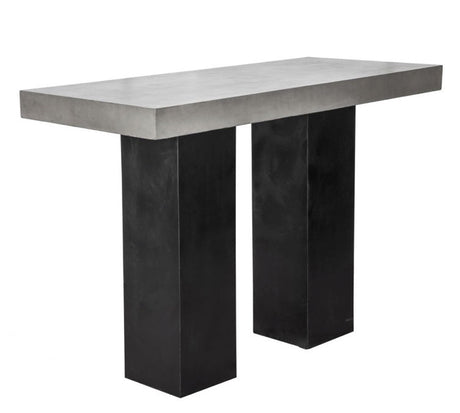 Lithic Outdoor Bar Table Dark Grey by Moe's Home at Eve Furniture