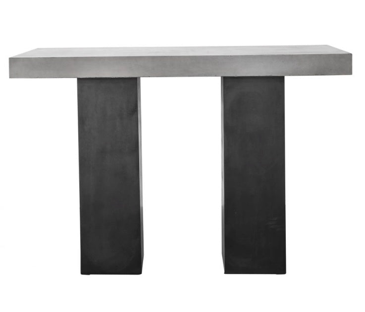 Lithic Outdoor Bar Table Dark Grey by Moe's Home at Eve Furniture