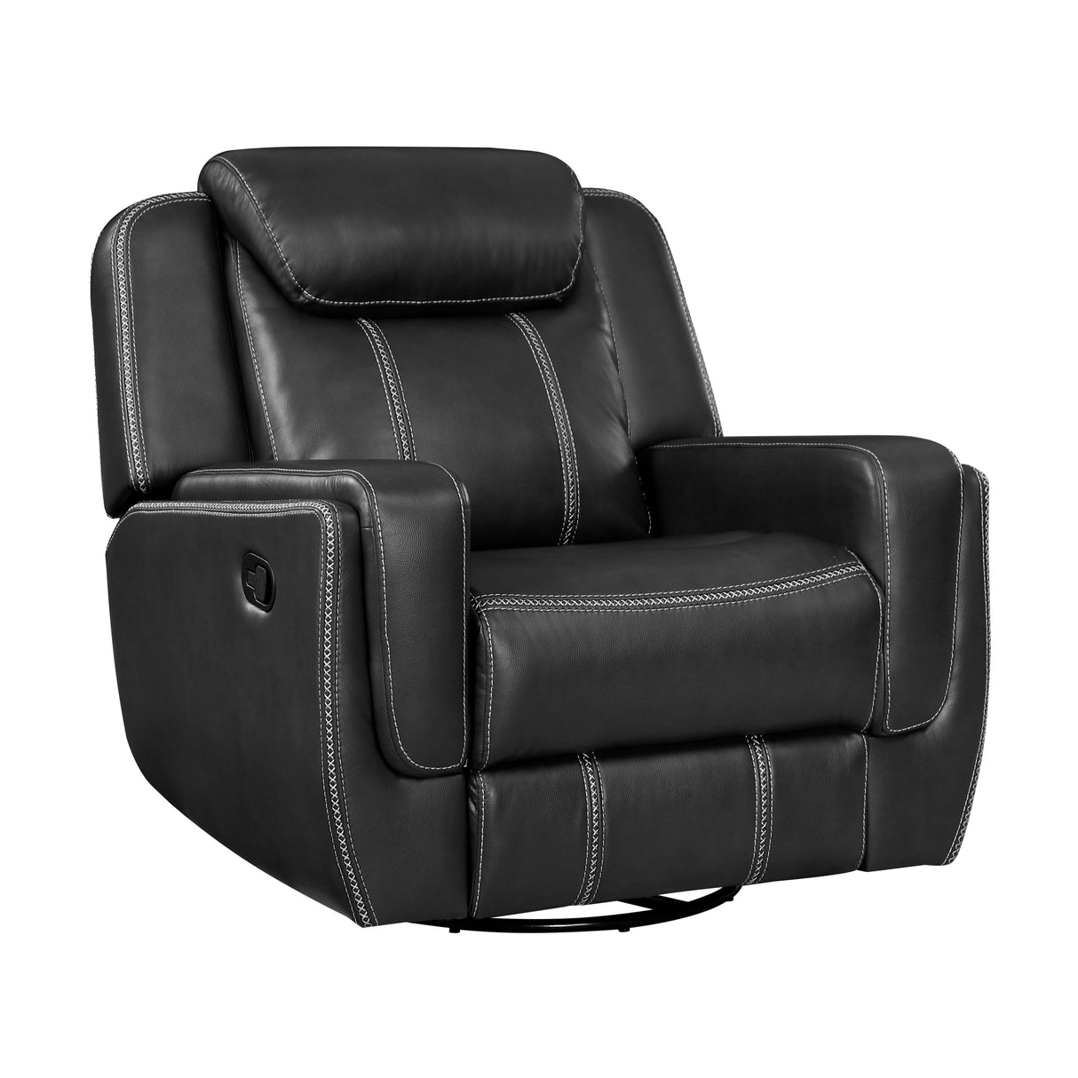 Littleton Black Double Reclining Living Room Set by Homelegance at Eve Furniture