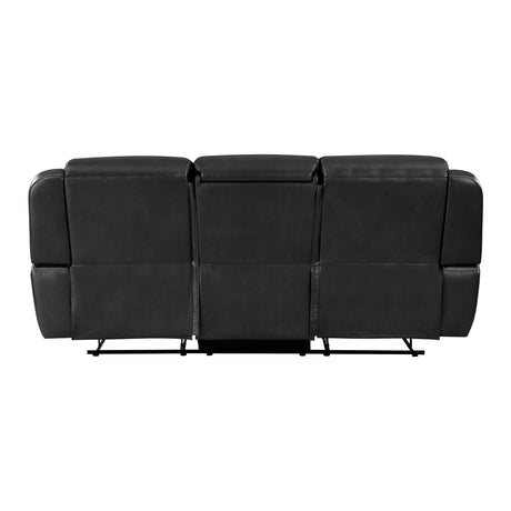 Littleton Black Double Reclining Living Room Set by Homelegance at Eve Furniture