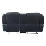 Littleton Blue Sofa & Loveseat by Homelegance at Eve Furniture