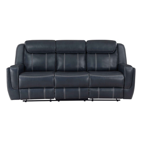 Littleton Blue Sofa & Loveseat by Homelegance at Eve Furniture