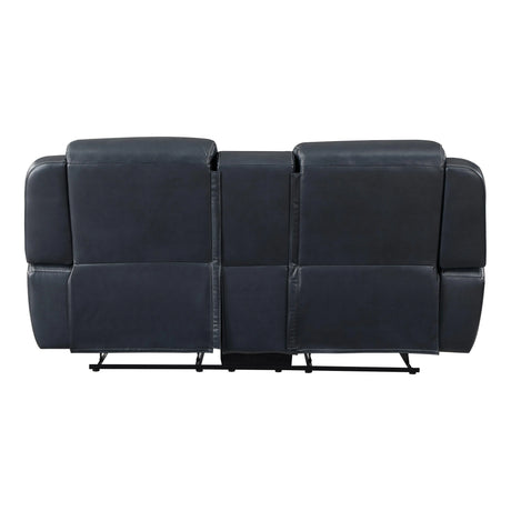 Littleton Blue Sofa & Loveseat by Homelegance at Eve Furniture