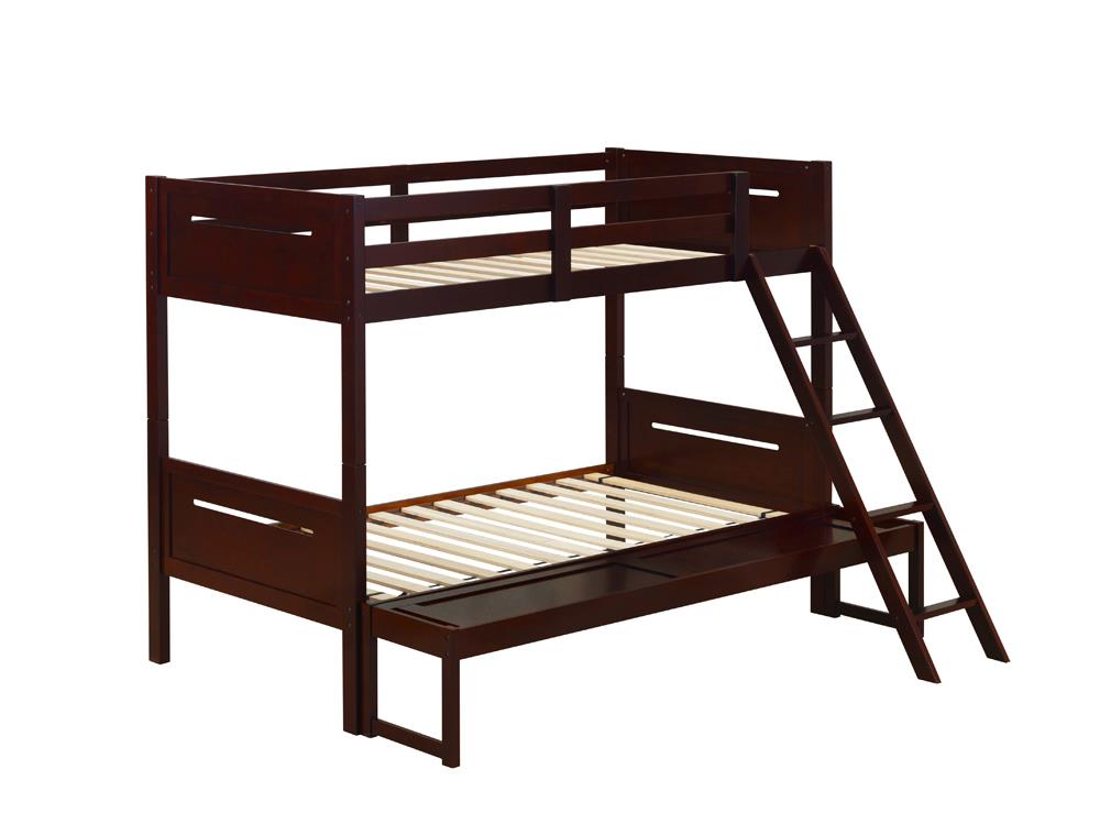 Littleton Espresso Twin/Full Bunk Bed