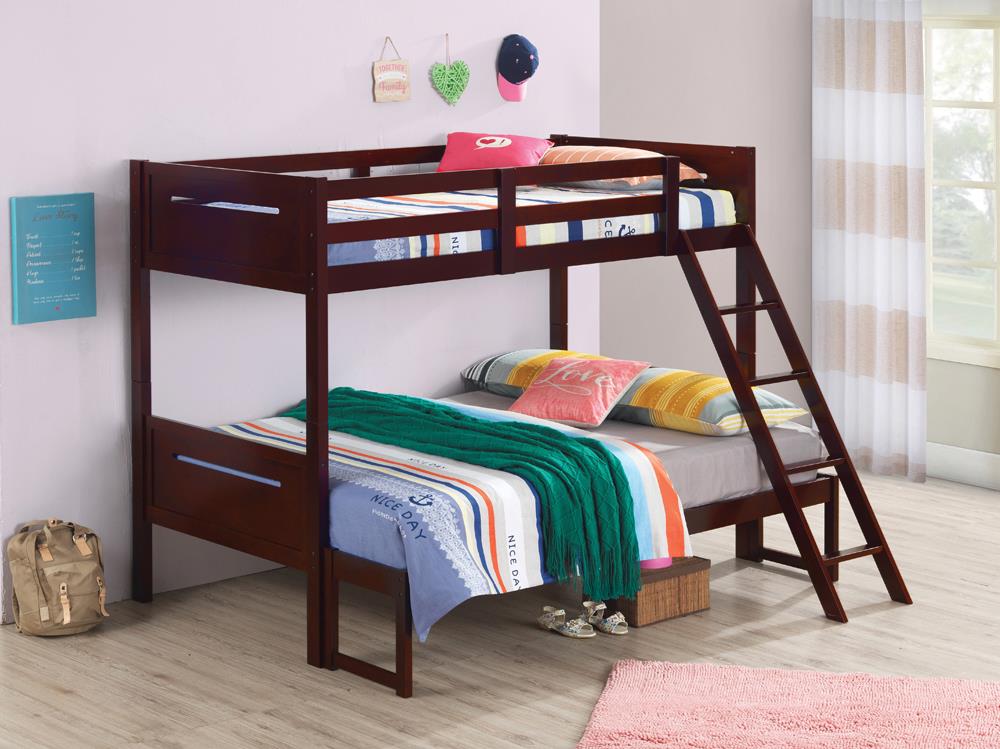 Littleton Espresso Twin/Full Bunk Bed