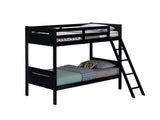 Littleton Black Twin/Twin Bunk Bed